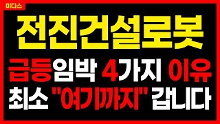 전진건설로봇 신고가 랠리 임박 전후복구  美인프라 투자  급등 주가 주가전망 목표가 대응방법 미다스 에스와이스틸텍 현대에버다임 sg 희림 tym 우크라이나 러시아 전쟁 [upl. by Veljkov]