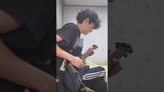 Megadeth  Angry Again Guitar solo cover [upl. by Aizirk]