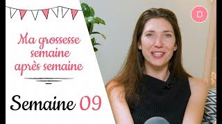 9ème semaine de grossesse – L’échographie du 1er trimestre [upl. by Lynnette]