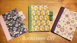 手帳カバーペンホルダー付き）の作り方★DIY how to make a notebook cover with pen holder [upl. by Harvison551]