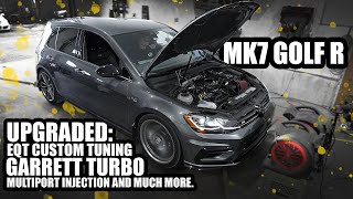 MK75 Golf R back for upgrades Garrett PMax S2 and EQT [upl. by Nomyar]