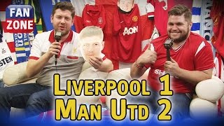 FanZone Liverpool 12 Man Utd  Mata brace Gerrard sent off Rooney missed penalty amp more [upl. by Redwine671]