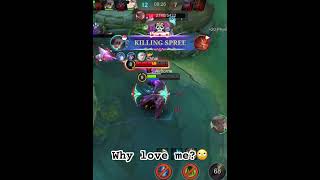 Killing pring😂😂mobilelegends follow mlbb subscribe support mbllkh [upl. by Alaekim]