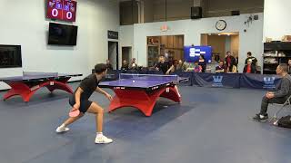 Westchester Table Tennis Center  April 2024 Open Singles Finals  Daniel Gorak vs Yiran Wu  2 [upl. by Erastus708]