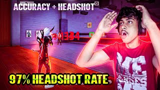 Apply this Settings to get 97 headshot rate in free fire 😱🔥 [upl. by Ashton]