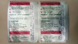 Urispas Tablet  Flavoxate Hydrochloride Tablets  Urispas Tablet Uses Side effects benefits Dosage [upl. by Arinay]