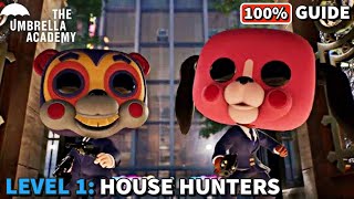 Funko Fusion  House Hunters 100 Guide Umbrella Academy  All Collectibles [upl. by Quirk]