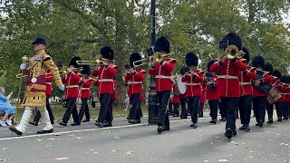 The Band of The Grenadier Guards  Accession Day Gun Salute Hyde Park 2023 [upl. by Swanhilda875]