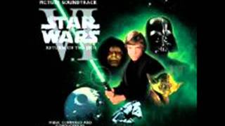 Star Wars VI Return of The Jedi Soundtrack  The Battle of Endor 1 [upl. by Aryek]