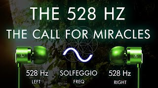 The Call For Miracles  The 528 hz Brain Hemisphere Synchronization [upl. by Annad]