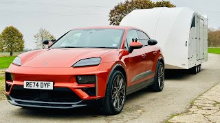 Porsche Macan electric review plus why towing with an EV is not good news [upl. by Donelu]