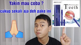 Breylee Teeth Whitening Pen review Jujur [upl. by Ahsenaj176]