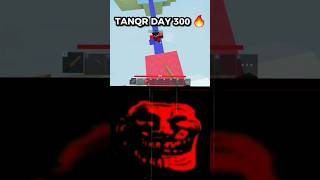 Tanqr DAY 1 VS Tanqr DAY 300 🔥🔥 shorts roblox memes trollface sigma robloxedit bedwars [upl. by Llert]