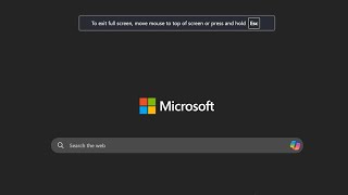 Microsoft Edge Could Get a New Way to Exit Full Screen Mode [upl. by Aicaca744]