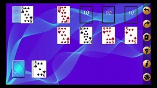 How to Play Canfield  Demon Solitaire [upl. by Livy97]