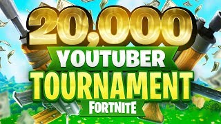 20000 YouTuberStreamer FORTNITE TOURNAMENT Week 8 [upl. by Notneb]