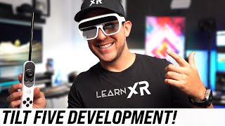 How Easy Is It To Develop With Tilt Five AR Glasses Unity amp Unreal [upl. by Alida]