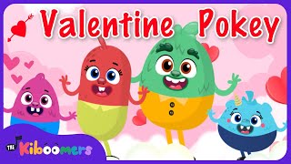 Valentine Hokey Pokey Song  The Kiboomers Valentines Day Songs for Preschoolers [upl. by Allyce]