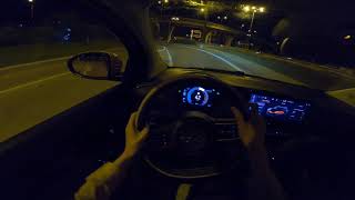 2023 Fiat 500e Night POV Drive [upl. by Nye]