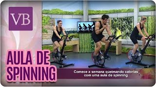 Aula de Spinning  Você Bonita 190916 [upl. by Ode881]