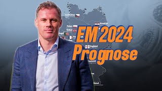 GEWINNT DEUTSCHLAND DIE EM Carragher‘s EM 2024 Prognose ⚽️ [upl. by Mclain]