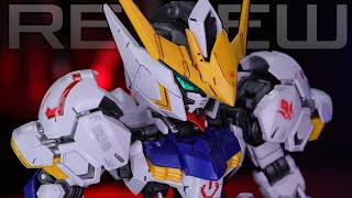 GUNDARIUM TIER AND BETTER THAN THE MASTER GRADE  MGSD Gundam Barbatos 4K Review gundam [upl. by Esimorp]