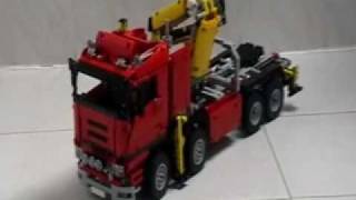 LEGO Crane Truck 8258 NXTfied [upl. by Johnstone]