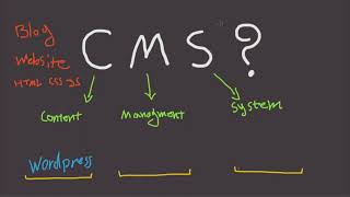 What is a CMS  Content Management Sysytem [upl. by Bust]