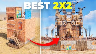 The Best 2X2  ULTIMATE Small Group RUST Base for 2024 [upl. by Ysac419]