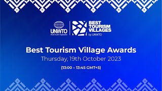 Best Tourism Villages Awards 2023 [upl. by Anoirb]