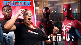 Marvels SpiderMan 2 PS5 Showcase Reaction [upl. by Normandy]