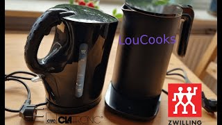 Unboxing Two water boilerskettle €1299 Clatronic or €12900 ZWILLING [upl. by Rattan212]