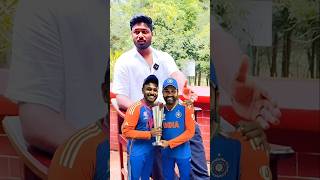 World Cup Final Se Pehle ❤️ Sanju Samson on Rohit Sharma ytshorts shortsfeed t20worldcup2024 [upl. by Auhsaj]