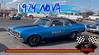 Rockingham Dragways FASTEST 1974 Nova Bullseye Revealed [upl. by Codding]