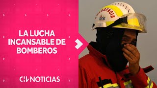 CON APLAUSOS Y COMIDA agradecen el trabajo de Bomberos tras combatir los incendios forestales [upl. by Ribal]