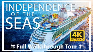 Independence of the Seas  Full Walkthrough Ship Tour amp Review  Freedom Class  Royal Caribbean 4K [upl. by Jarek72]