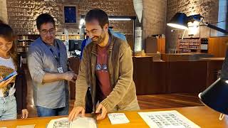 Esperanto Präsenz in der Nationalbibliothek von Barcelona [upl. by Menzies56]