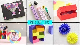 DIY Paper Crafts Ideas  Handcraft  Art and Craft [upl. by Rooney]