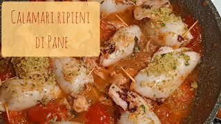 Calamari ripieni di Pane [upl. by Haraz]