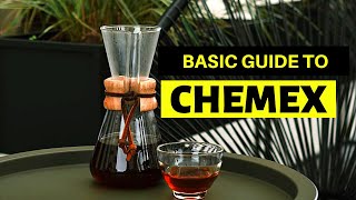 Beginner barista training On How to brew a chemex coffee 3 cup [upl. by Euqinehs847]