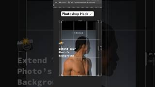 Photoshop Hack 🪄 Extend a Background photoshoptutorial photoediting photographer photography [upl. by Rot]