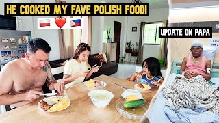 He Cooked My Fave Polish Food  Update On Papa [upl. by Gwenneth]