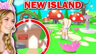 NEW Mushroom Island In Adopt Me Roblox [upl. by Hardden464]