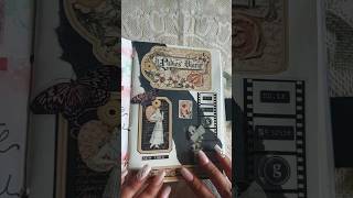 quotElegant moments preservedquot🩶🐾🖤 scrapbook shortvideo shots scrapbooking journaling diy unique [upl. by Suivatal]