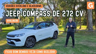 Avaliação JEEP COMPASS 2025 com motor Hurricane de 272 cv [upl. by Portwine776]