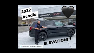 Incredible Elevation Package 2022 GMC Acadia SLT [upl. by Anibor]