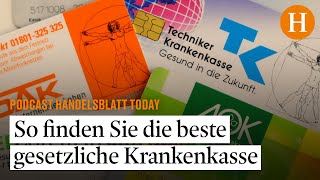 Preise Leistungen Boni So finden Sie die beste gesetzliche Krankenkasse [upl. by Nyrehtac]