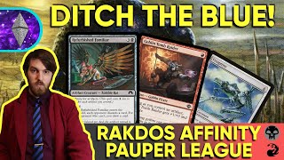 DITCH THE BLUE Rakdos Affinity MTG Pauper Aggro Homebrew [upl. by Nisay593]