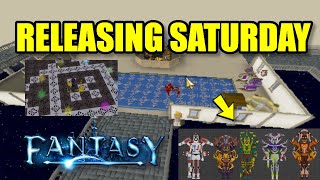 Fantasy RSPS New Unique Custom RSPS Releasing this Saturday 3rd Feb Content Showcase amp 100 GA [upl. by Resiak594]