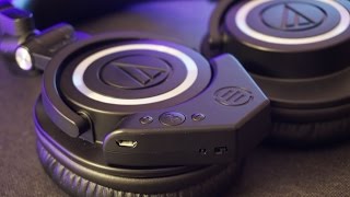 BLUETOOTH ADAPTER FOR AUDIOTECHNICA ATHM50Xs [upl. by Namurt]